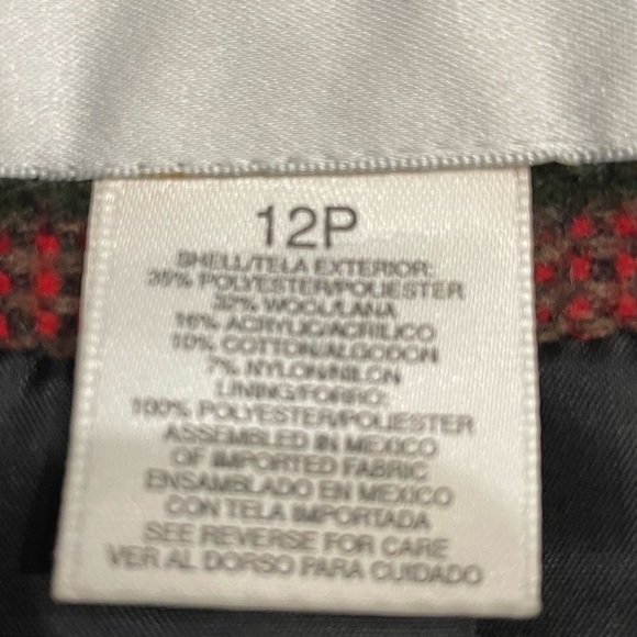 VTG Lawrence Bruce Southwest Aztec Wool Blend Lined Blanket Blazer Jacket Sz 12 - Picture 3 of 11